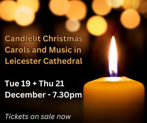 Candlelit Christmas Carols event poster